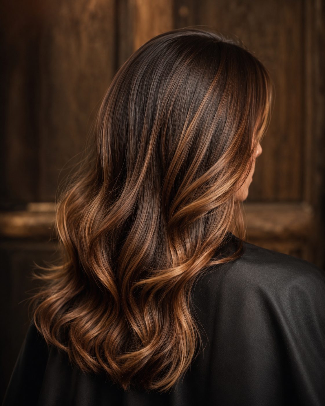Balayage caramel