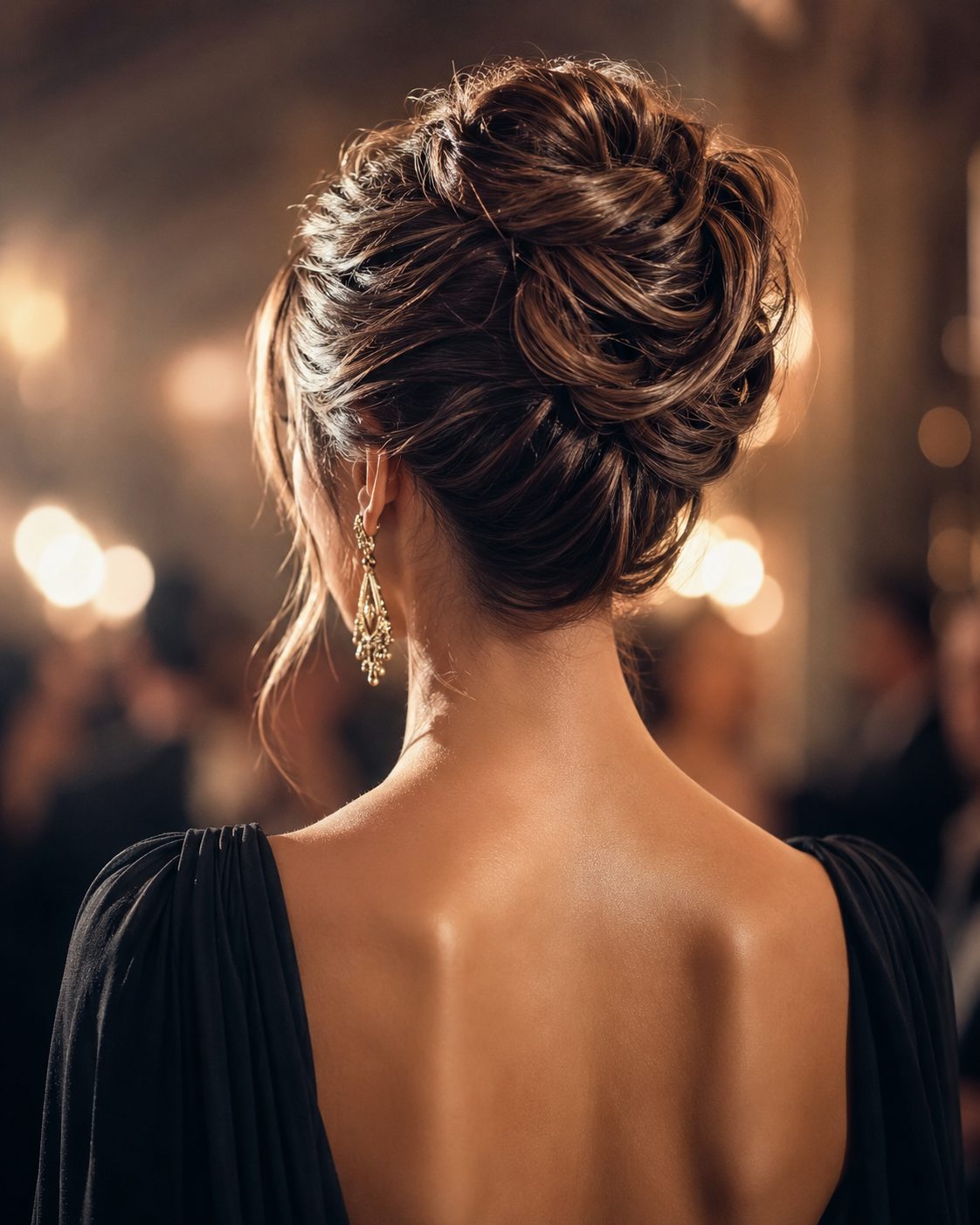 Chignon soirée